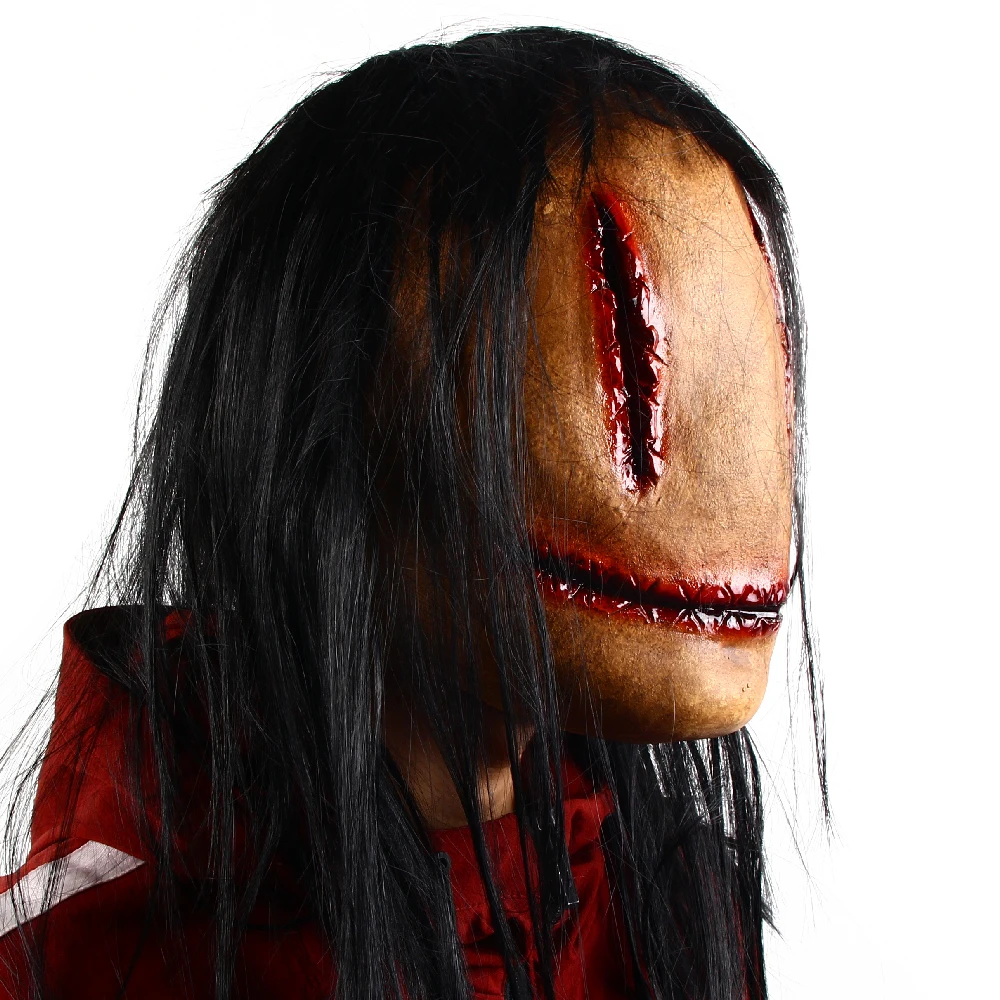 Halloween Horror Fancy Dress Party Mask Bloody Horror Smiley Cosplay Tricky Costume Props