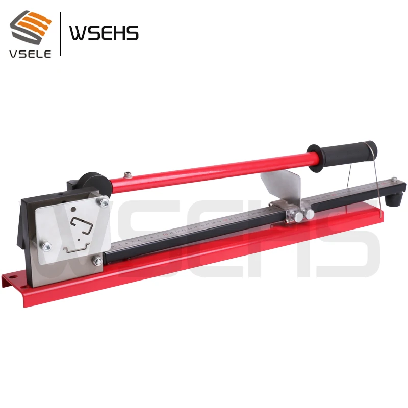 din rail cutter, R210DE din rail cutting tool, easy cut with measure gauge cut with ruler