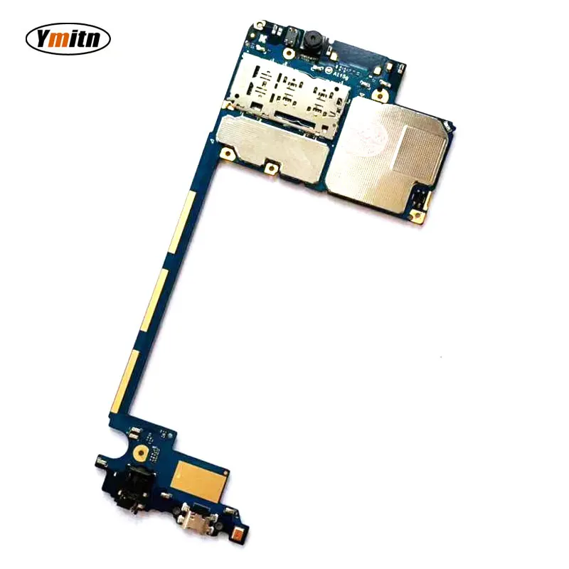 Ymitn Electronic panel mainboard Motherboard unlocked with chips Circuits flex Cable For Huawei Y7 prime 2018 LDN-L21 LDN-AL00