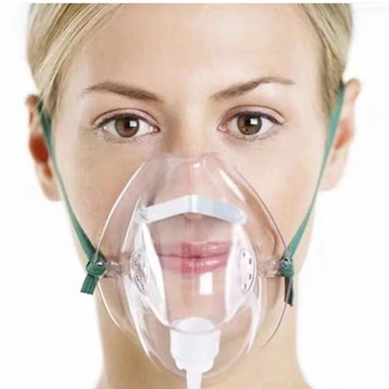 2pcs yuwell oxygen mask medical Face Mask with Tube oxygen concentrator oxygen generator accessories medical equipment