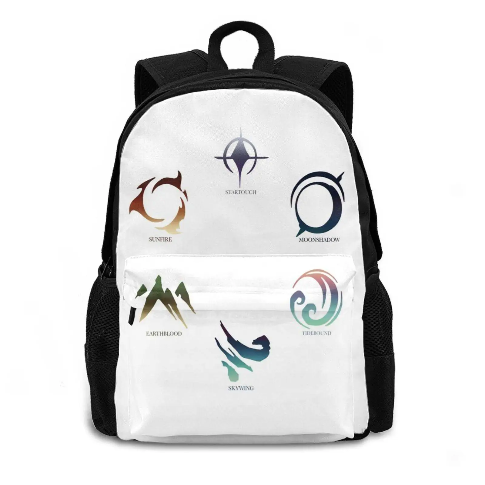 Elves Of Xadia Large Capacity School Backpack Laptop Travel Bags The Dragon Prince Elves Of Xadia Xaida Elves Startouch Elves