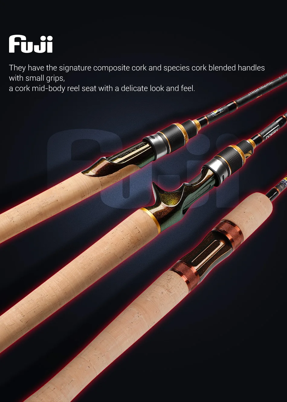 Noeby-ultraleichte Carbon-Angelrute, Forellen bass, ul, m, ml Fuji-Führung, Spinn gussrute, Süßwasser, Ufer, Boots fischer – Detail 14