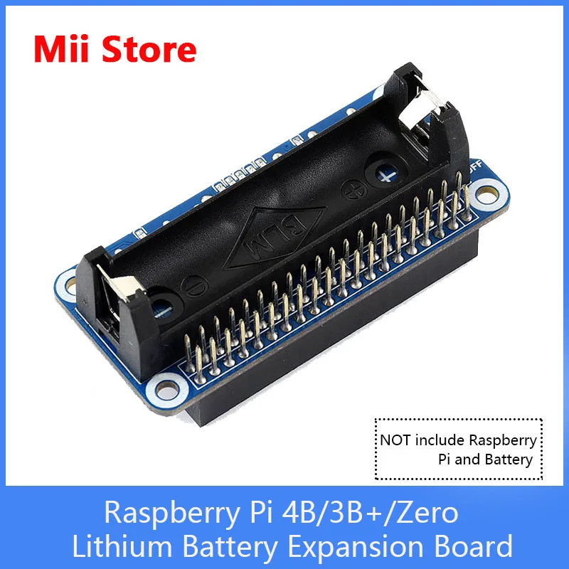 Raspberry Pi 4 Model B Lithium Battery Expansion Board SW6106 5V Output Two-way Fast Charge Mobile Power Bank for Pi 4B/3B+/Zero