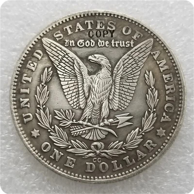 Type #31_Hobo Nickel Coin 1881-CC Morgan Dollar COPY COINS-replica commemorative coins