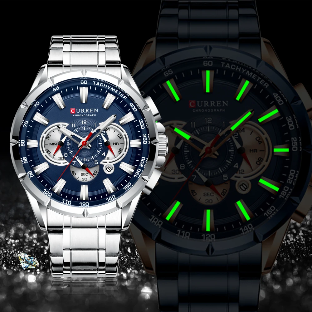 Luxury Men's Man Brand Luxury Watches Sport Top Clock Male