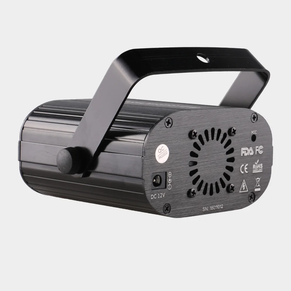 ALIEN New 96 Patterns RGB Mini Laser Projector Light  DJ Disco Party Music Laser Stage Lighting Effect With LED Blue Xmas Lights