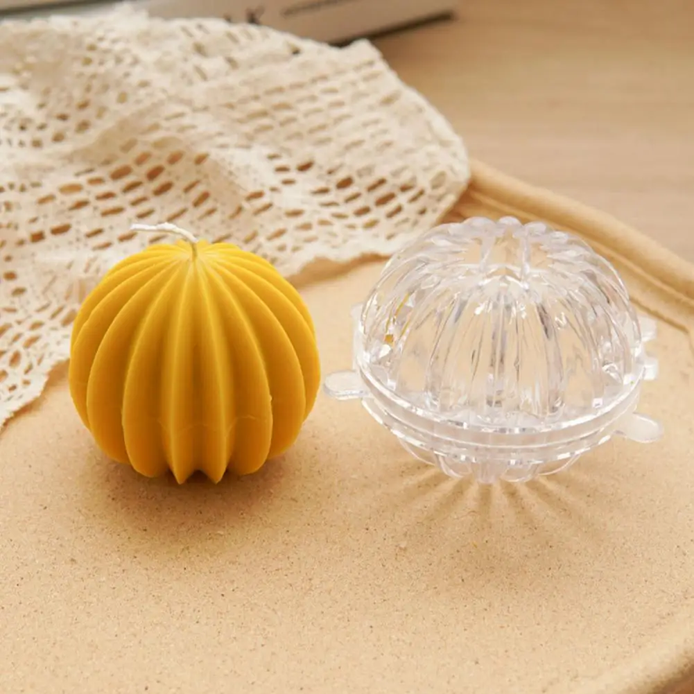 DIY Art Candle Mold Ball Cactus Shape Silicone Mold Aromatherapy Plaster Mould Soap Mold 3D Candle Mould For Home Decoration