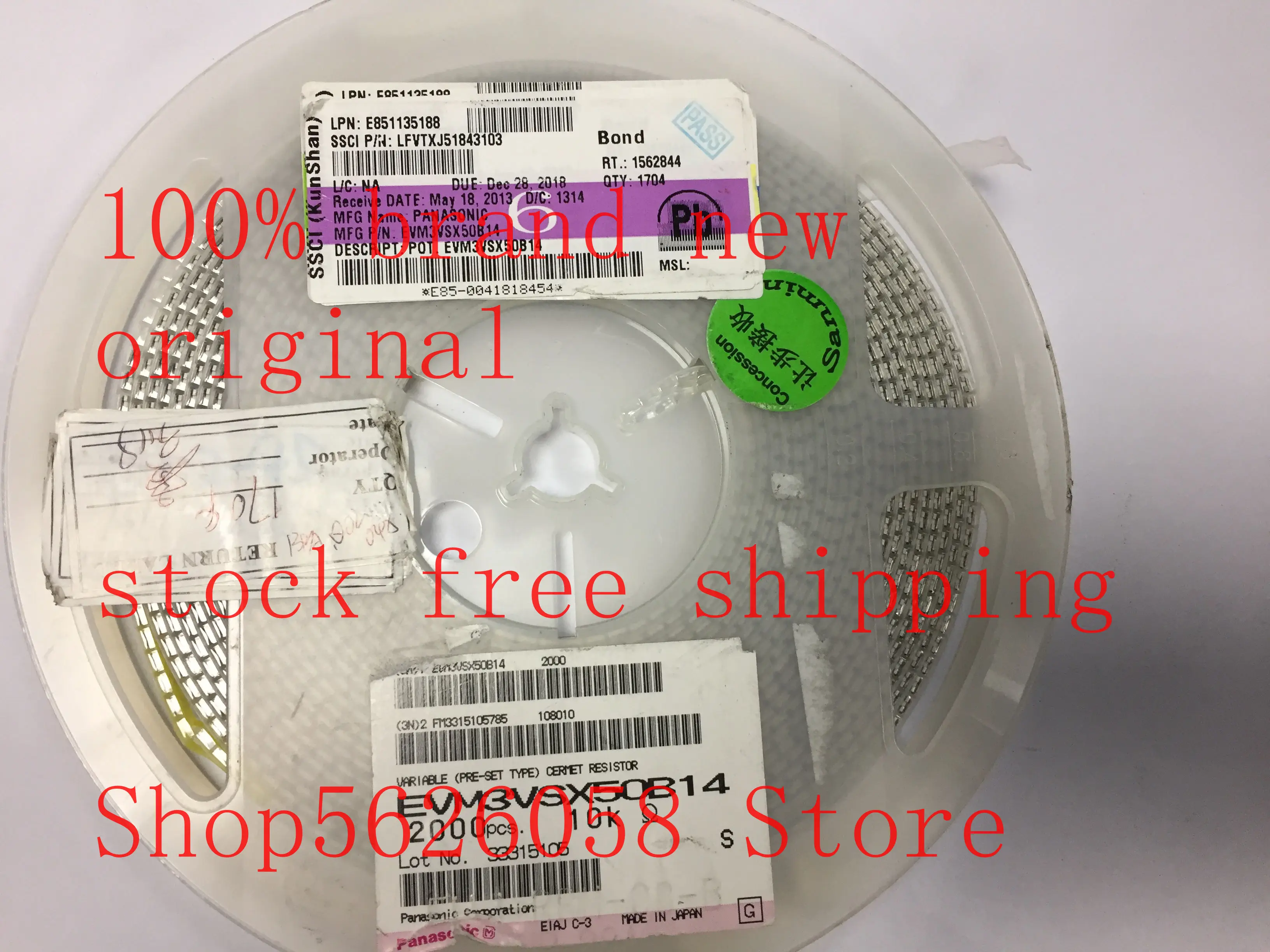 

EVM3VSX50B14 SMD 100% new original freeshipping 50PCS-3000PCS/LOT STOCK