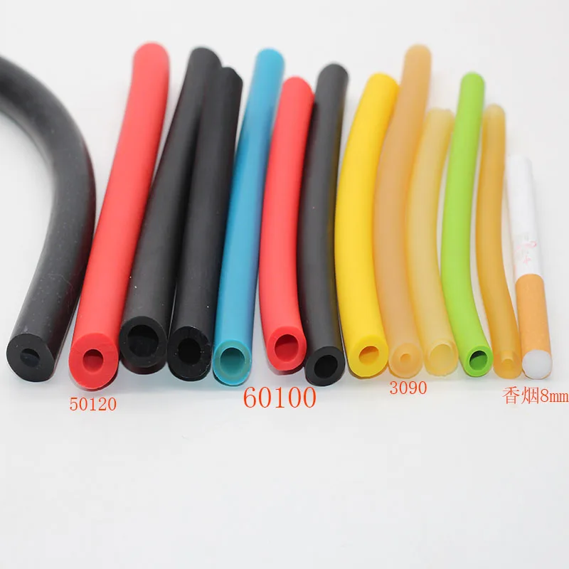 50120 Industrial Latex Tube Diameter 12mm Rubber Band  Fitness Rubber Rope Bodybuilding Latex Tube 50100 60100