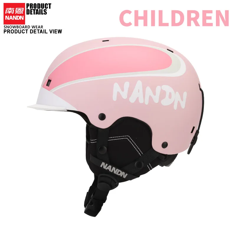 NANDN Children\'s Ski Helmet Safety Warm Breathable Skating Head Protection For Riding Skateboards Helmets Snowboarding