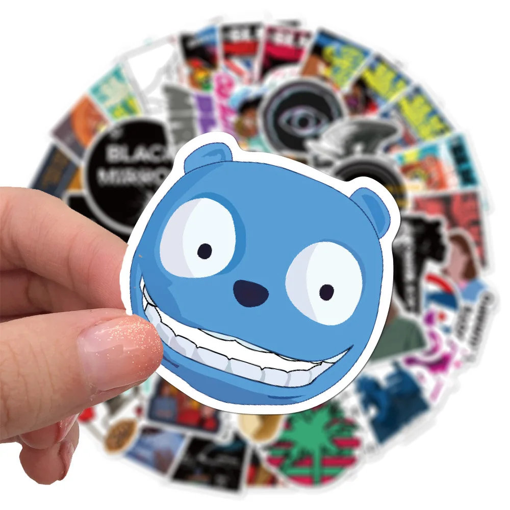 10/30/50PCS Black Mirror American Drama Stickers Skateboard Luggage Gift Guitar Movie Character Graffiti Sticker Toy Wholesale