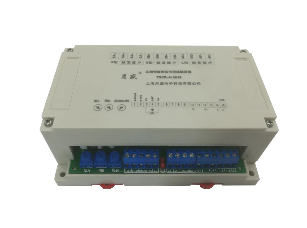 

Three-phase Double Closed-loop Full-controlled Thyristor Phase-shifting Trigger Board, TSCR-H