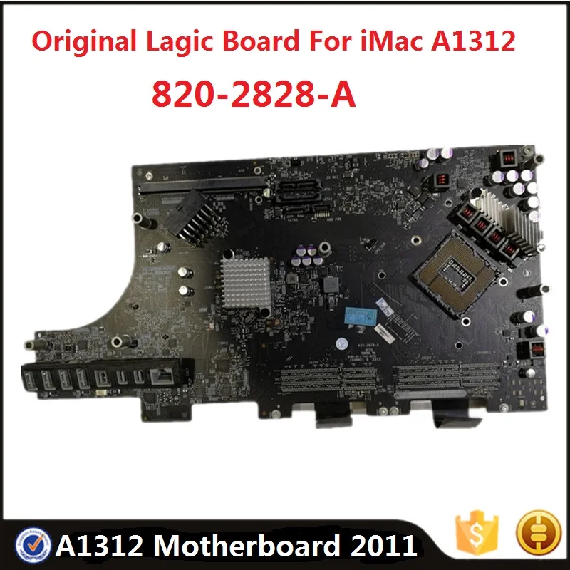 Geniune 820-2828-A เมนบอร์ดสำหรับ iMac 27 ''A1312กลาง2011 MC814LL MC813LL Logic Board ระบบ661-5950เปลี่ยนทดสอบ