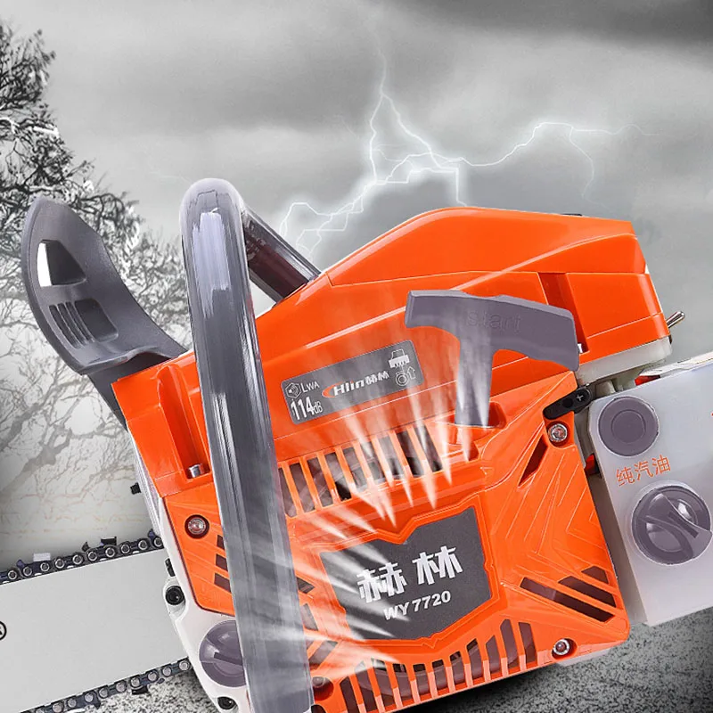 54.5cc HL7720 Viertakt Pure Benzine Kettingzaag Snoeien Tool