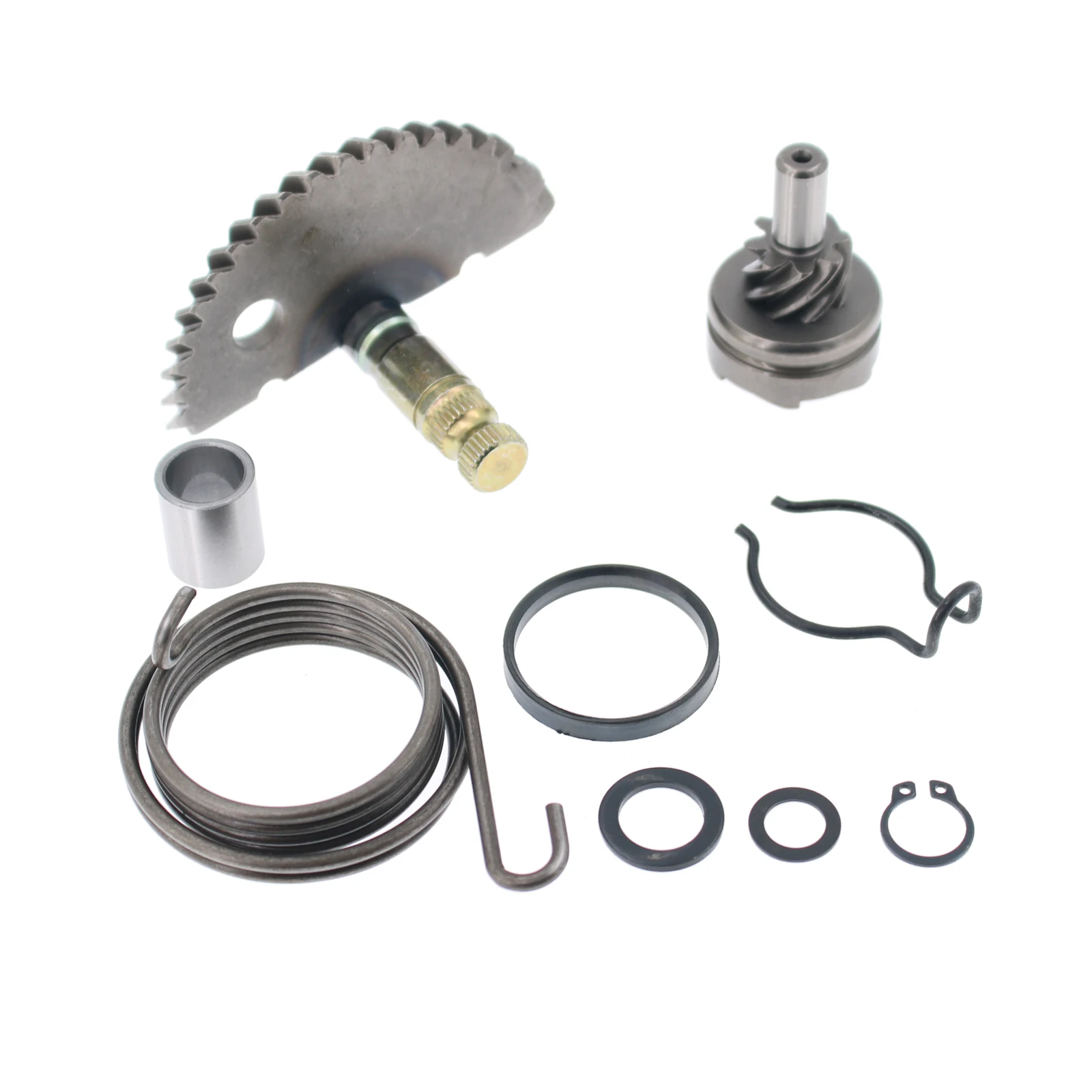 Wilebo Kick Start Shaft with Idler Gear Assembly Set for GY6 50cc 80cc 100cc 139QMB 139QMA Scooter Moped (20T+8T)