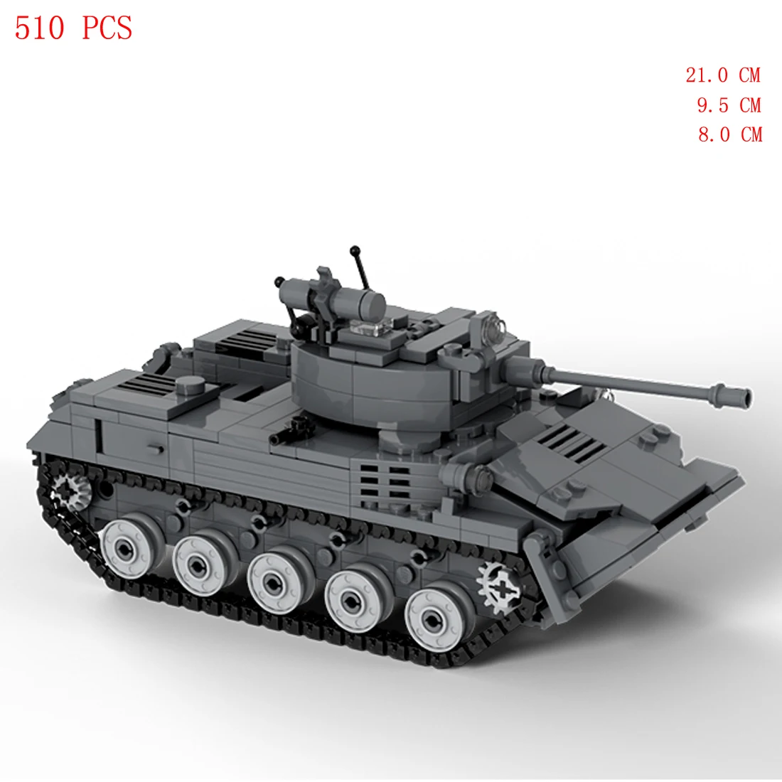 hot military WWII Soviet Army BMD-2 Airdrop tank vehicles cold war equipment model Building Blocks weapons bricks toys for gift