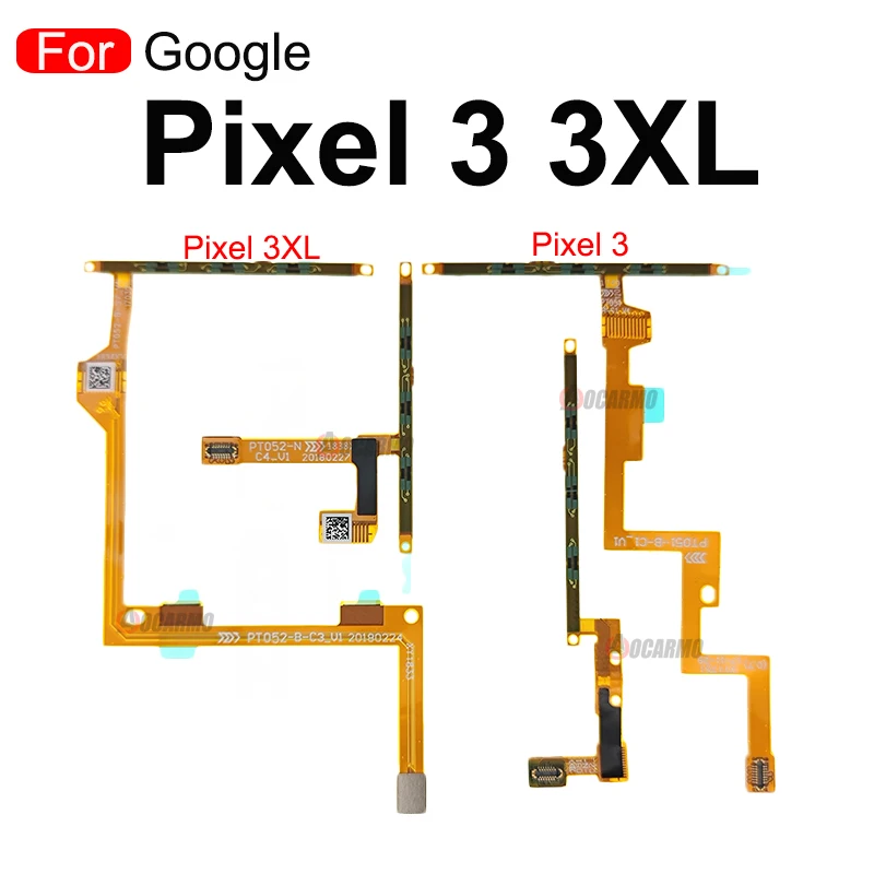 1Set Pressure Gravity Sensor Flex Cable For Google Pixel 3 3A XL 3XL Replacement Parts