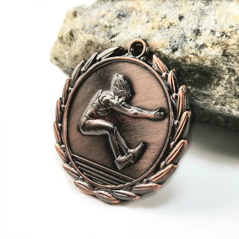 เหรียญกระโดดไกลสตรีโลหะเหรียญเด็กการแข่งขันรายชื่อคลับโรงเรียนโรงงานเหรียญกีฬา 2021