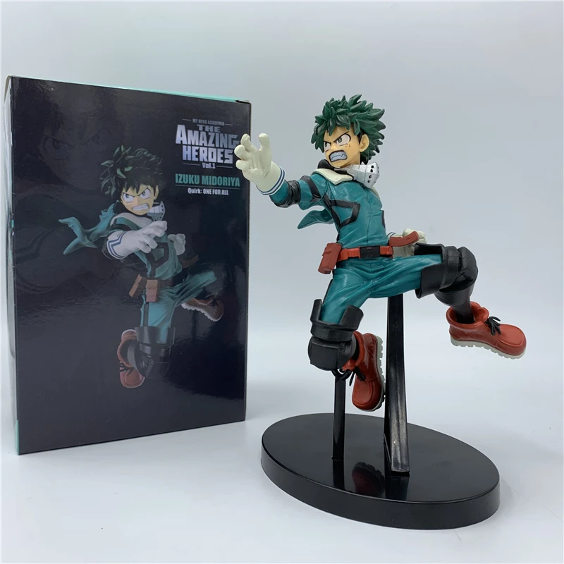 My Hero Academia Izuku Midoriya Deku 3th Ver. Action Figure PVC Collecion Shoto Bakugou Katsuki Model Toy