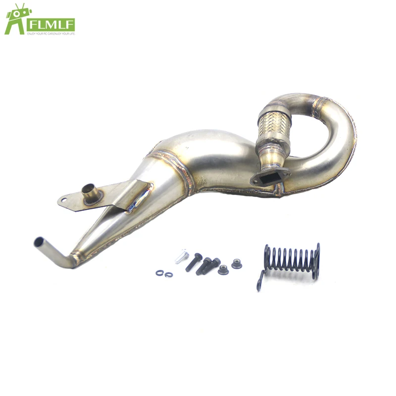 Exhaust Pipe Set Fit for 1/5 Losi 5ive T ROFUN ROVAN LT KingmotorX2 Toys Games Parts