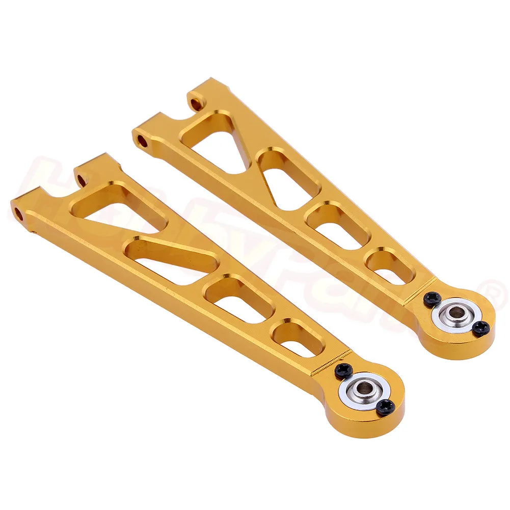 Aluminum Front Upper Suspension Arm (L/R) For 1:10 Electric Himoto E10XT E10XTL Katana Truggy Upgrade Parts 33601G