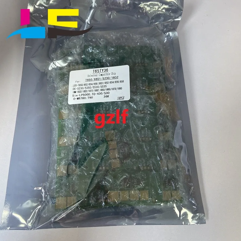 TONER CHIP ForLexmark T650 T654 T652 T656 yield: 36k Globle version for all country