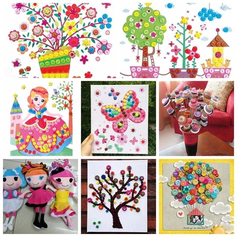 50/100 قطعة اكسسوارات الملابس 6/9/11/15/18/20/23 مللي متر جولة البلاستيك زر 2 ثقوب الحرفية الخياطة الأطفال الملابس مفاهيم الخياطة