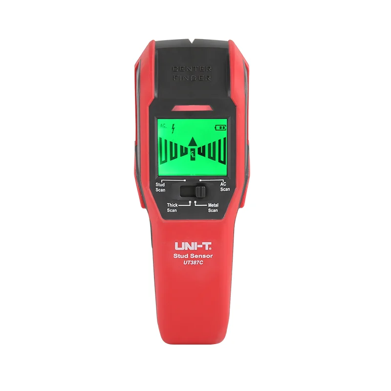 UNI-T UT387C/UT387D Wall Scanner Wood/Metal Water Pipe/Rebar/Copper Pipe/Live Wire Detector