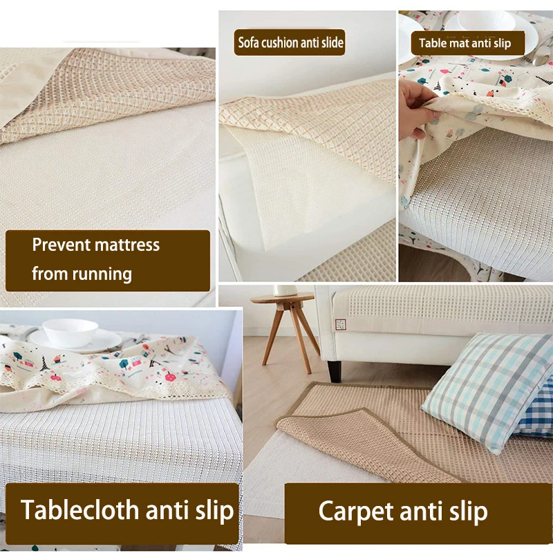 Antiskid Net Cloth Silica Gel Anti Slip PVC Foaming Sofa Yoga Mat Carpet, Automobile Cushion Compound Foam Bottom Cloth