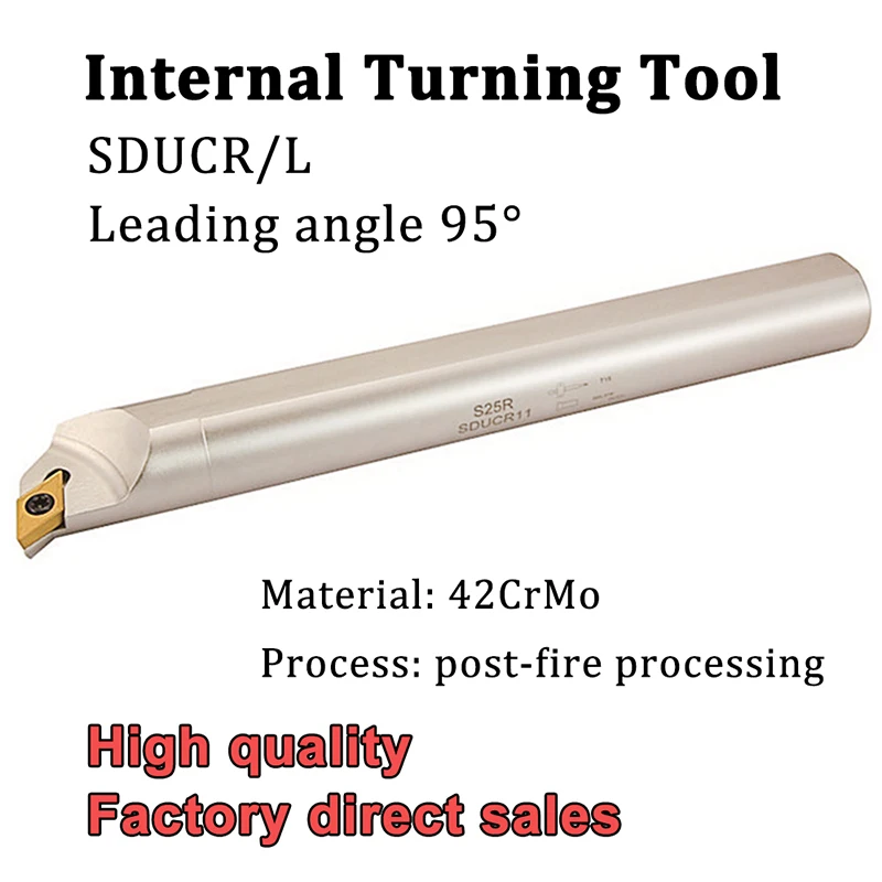 Sducr Sducl 07 Suporte Interno para Ferramenta de Corte Ferramentas de Torno Cnc Ferramenta de Rotação de Alta Qualidade para Inserções Embutidas