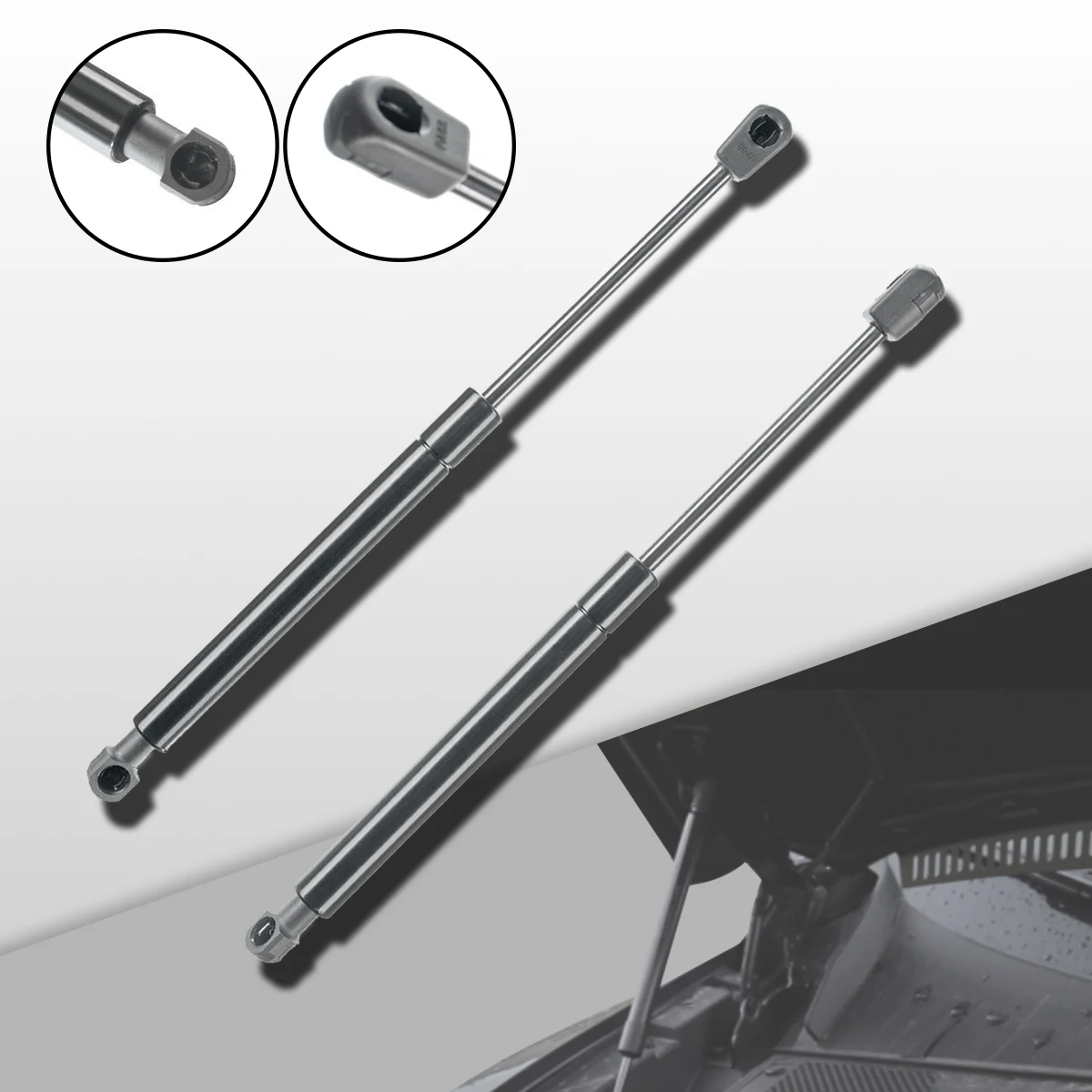 2 PCS Tailgate Lift Support Spring Shocks Struts For Hyundai Sonata 2008-2012 Sedan 6428