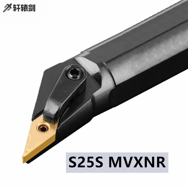 1PC S25S-MVXNR16 MVXNL16 Lathe MVXNR MVXNL Drill Pipe VXMG16 Internal Carbide Insert Turning Tool Holder