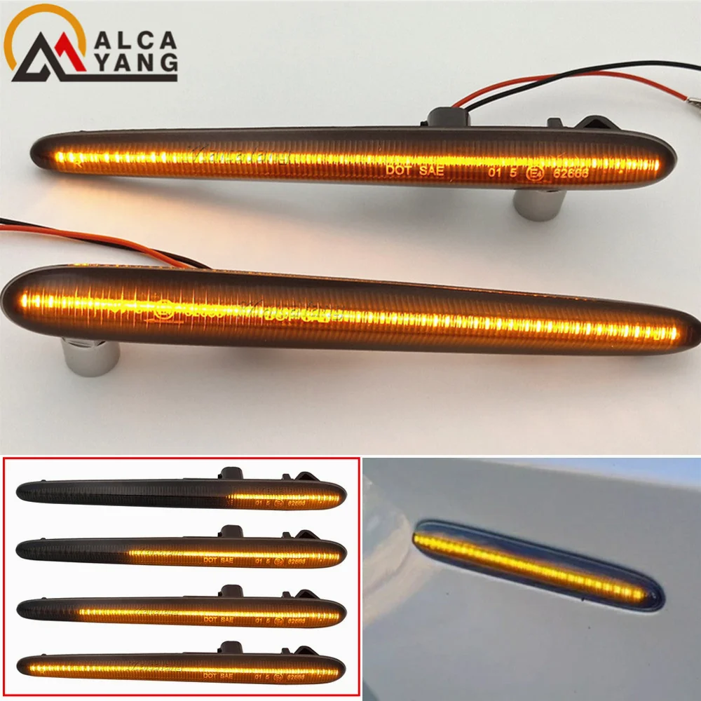 Clignotant Latéral LED ociamique, 2 Pièces, pour Roméo Giulietta 940 Juliet Sprint Veloce 10-21 Canbus Brave Free