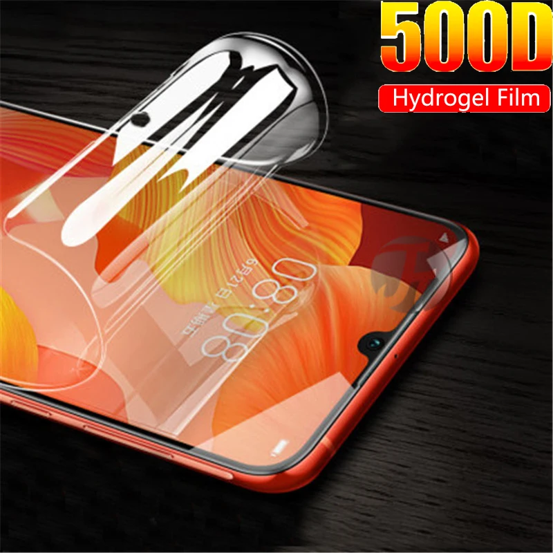 Hydrogel Film for Honor 8x on for huawei honor 9x 10 20 30  honer 8c 8 x Lite screen protector film huavei v20 v30pro play 4 T