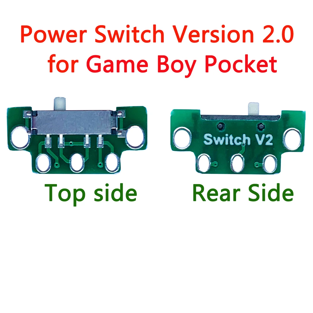 Power Switch V2 Improved Version for GBP for Game Boy Pocket Power Button New Game Console Repair Parts