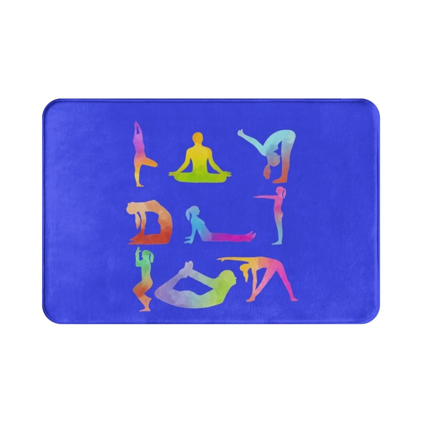 Poses Yoga-Funny Relax , Gift For Mother Sister Carpet 1382 Carpet Cat Yoga Catvasana