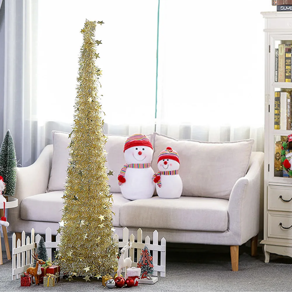 

Artificial Christmas Tree 33*31*8cm Artwork Festival For Indoor And Outdoor Diy Flower 1.2m Home Ornaments Desktop Decorations