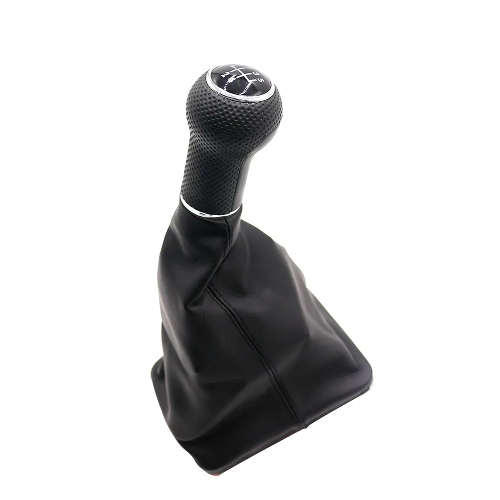 

5 Speed Manual Gear Shift Knob Handle Head Car Stick Lever Shifter For V-W Volkswagen Golf 5