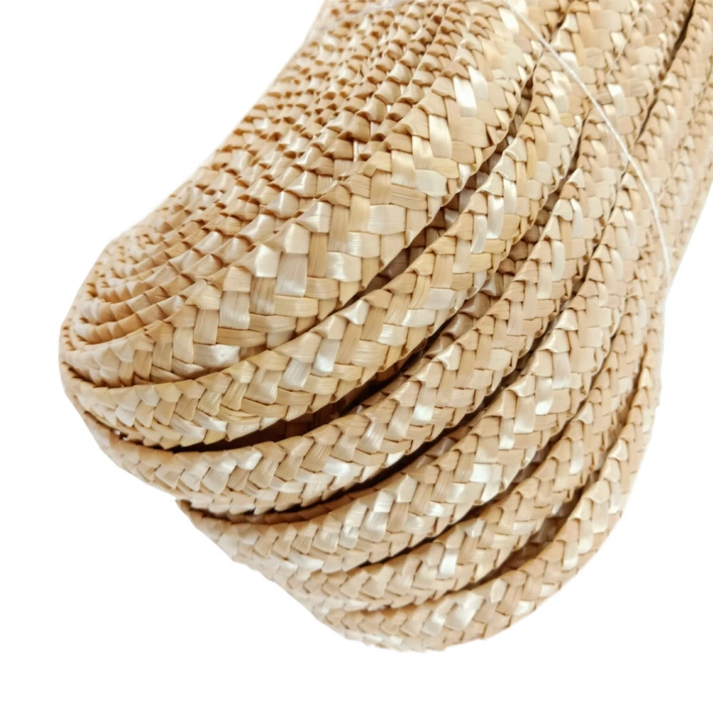 Imagem -06 - Material de Palha de Trigo Natural Rattan Casa Faça Você Mesmo Artesanal Tecelagem Artesanato Decoração Malha e Reparação Cadeira Mesa Cesta Ferramenta 50m