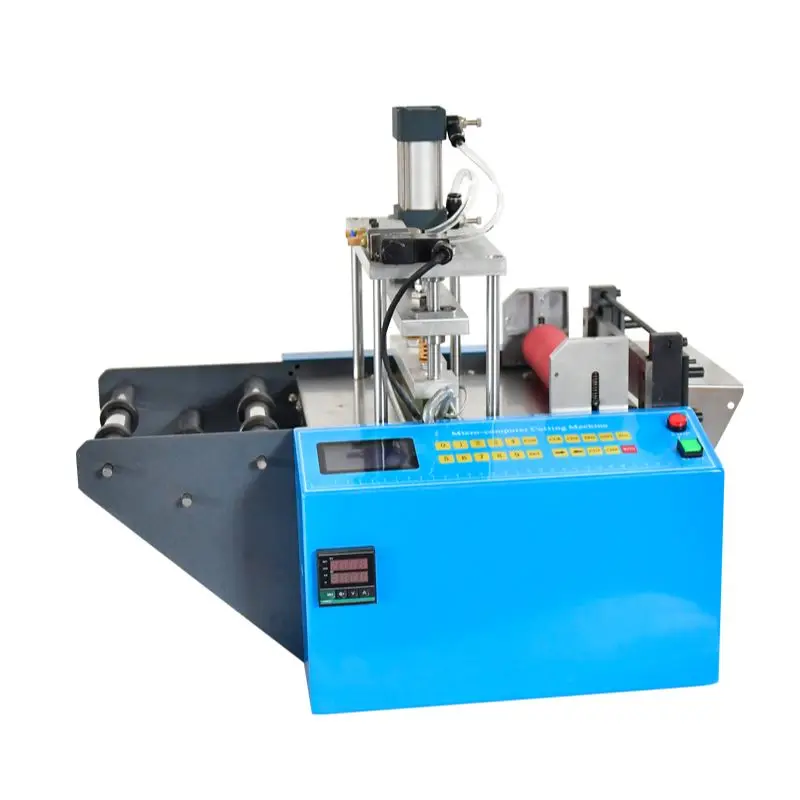 200mm Automatic PE Bag Heat Knife Cutting And Sealing Machine Heat Shrinkable Film Thermoplastic Sealing Film Bag Making Machine