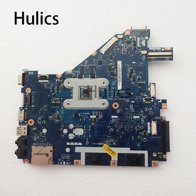 Hulics Used Main Board For Acer Aspire 5742Z 5742 5733 5733Z Laptop Motherboard PEW71 LA-6582P HM55 DDR3