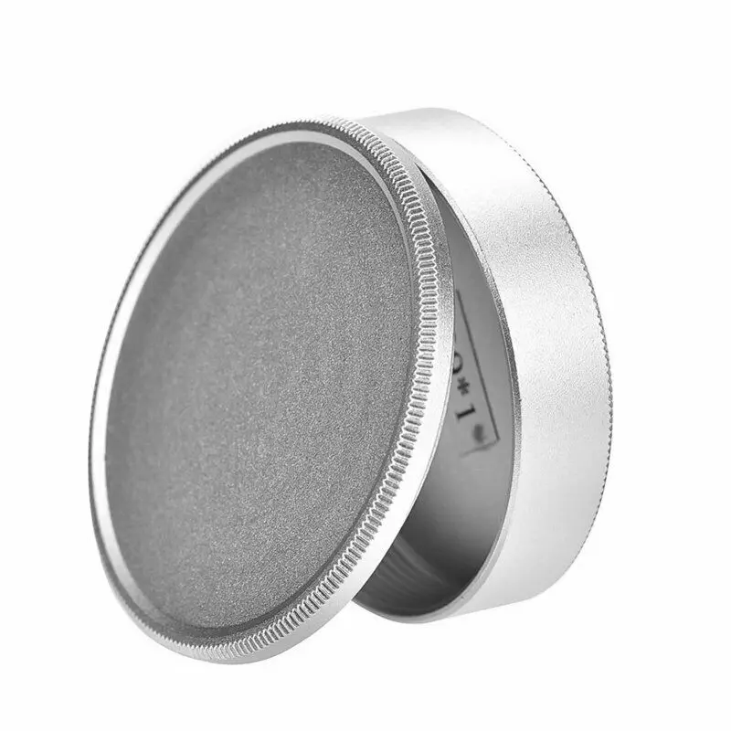 Tapa de cuerpo de Metal y juego de tapa trasera de lente para M39 LTM LSM Leica, montaje de tornillo, Plata