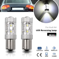 LED BA15S 1156 P21W Backup Reverse Light Bulb for Audi A4 8G7 B4 8D2 B5 8E2 B6 8EC 8ED B7 8H7 B6 8HE No Error Tail Lamp