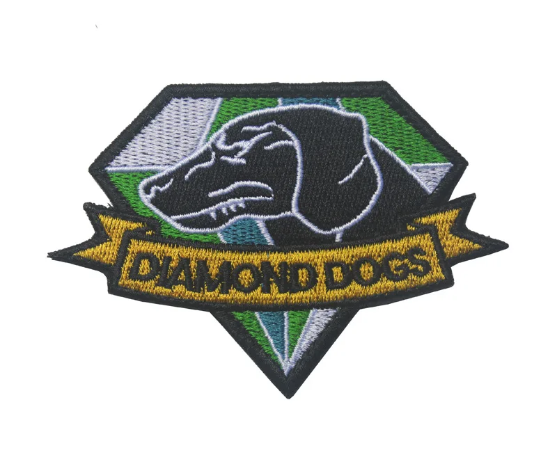 Bulldog PVC K9 Distintivo Ricamato Cane di Pecora di Lavoro Servizio di Formazione Toppe E Stemmi Militare Distintivi E Simboli Patch per il