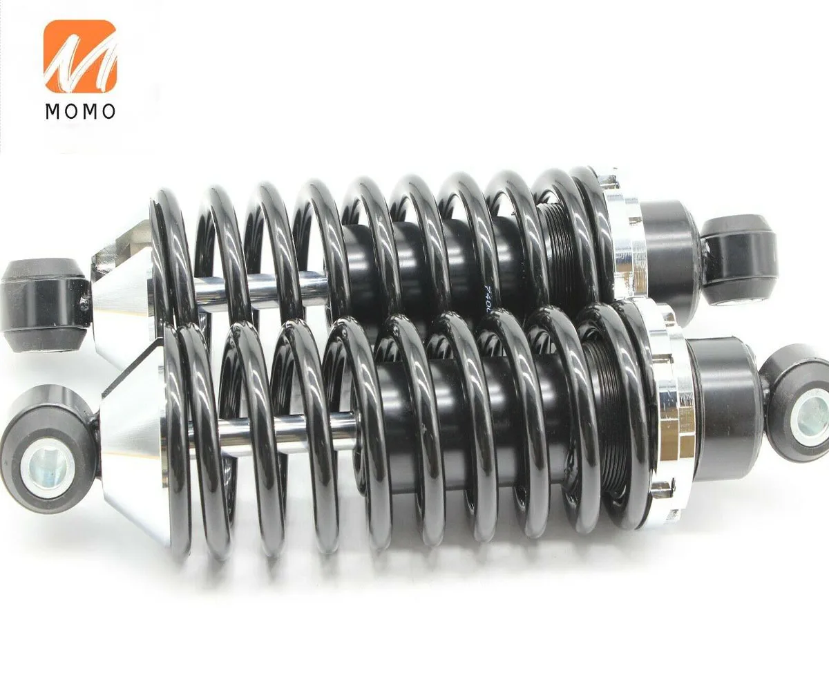 Rear Street Rod Coil Over Shock SET w/250 Pound Black Coated Springs for universal car model