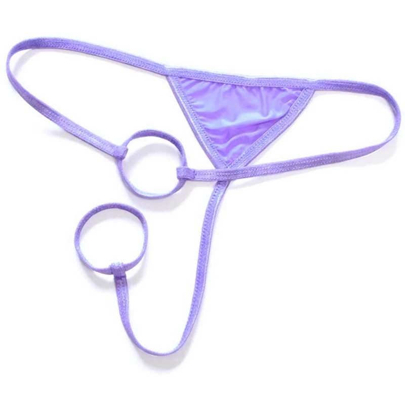 Ropa interior Sexy para hombre, calzoncillos de tiro bajo, nalgas transpirables, Tanga con espalda en T hueca, suspensorio sin entrepierna, bragas JJ
