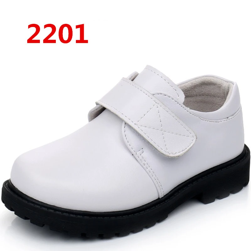 Children leather shoes boys real cowhide black shoes primary and middle school students performance etiquette shoes