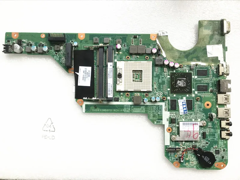 680569-001 680569-501 For HP G4-2000 G6-2000 G7-2000 Motherboard HD7670M 1GB DA0R33MB6F1 F0 HM76