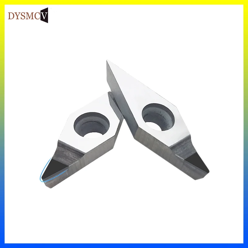 2pc VBMT110304 VCGT110301 VBGT110302 VCMT110308 PCD CBN CNC Turning Lathe Blade Tool for SVJCR Holder