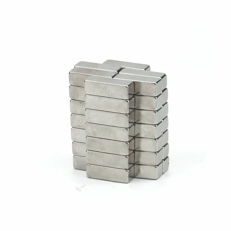 10/20Pcs 12x4x4mm Neodymium Magnet 12*4*4mm N35 NdFeB Block Super Powerful Strong Permanent Magnetic imanes Block